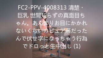 FC2-PPV-4008313 清楚・巨乳 世間知らずの真面目ちゃん。あんまりお目にかかれないくらいのピュア系だったんで伏せ字になっちゃう行為でドロっと生中出し (1)