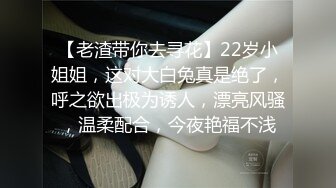 【老渣带你去寻花】22岁小姐姐，这对大白兔真是绝了，呼之欲出极为诱人，漂亮风骚，温柔配合，今夜艳福不浅