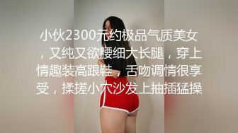 小伙2300元约极品气质美女，又纯又欲腰细大长腿，穿上情趣装高跟鞋，舌吻调情很享受，揉搓小穴沙发上抽插猛操