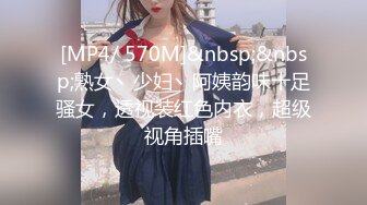 [MP4/ 570M]&nbsp;&nbsp;熟女丶少妇丶阿姨韵味十足骚女，透视装红色内衣，超级视角插嘴