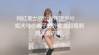 网红美女欣怡新年贺岁片❤️姐夫与小姨子野外车震超级刺激无套内射_