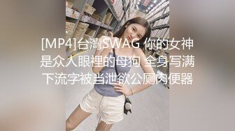 [MP4]台灣SWAG 你的女神是众人眼裡的母狗 全身写满下流字被当泄欲公厕肉便器