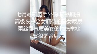 七月最新魔手外购 精品厕拍高级夜总会女厕偷拍美女尿尿 蕾丝裙气质美女的性感蜜桃臀很适合后入